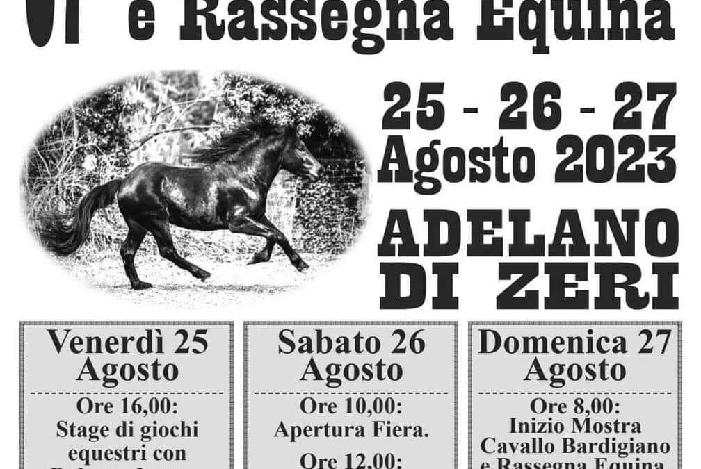 37 Mostra del Cavallo Bardigiano a Rassegna Equina